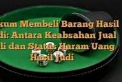 Hukum Uang Judi Untuk Sedekah