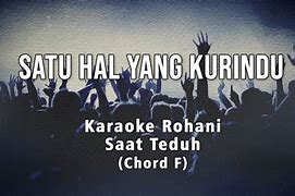 Satu Hal Yang Kurindu Chords